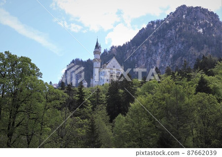 Neuschwanstein castle swan castle germany europe 87662039