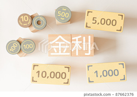 Interest rate letters and money 87662376