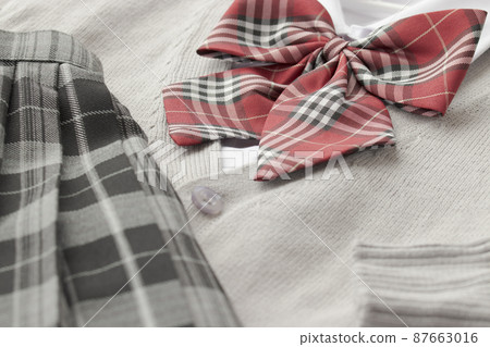 西裝外套裙子、開衫和高中製服的絲帶 西裝外套裙子、開衫和高中製服的絲帶 87663016