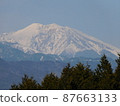 View of the snowy mountain 87663133