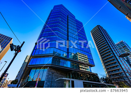 Cityscape of Roppongi, Minato-ku, Tokyo Tri-Seven Roppongi 87663945