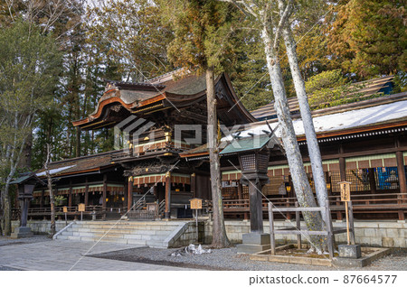 Suwa Taisha Shimosha Akimiya Shrine Suwa Taisha Shimosha Akimiya Shrine 87664577