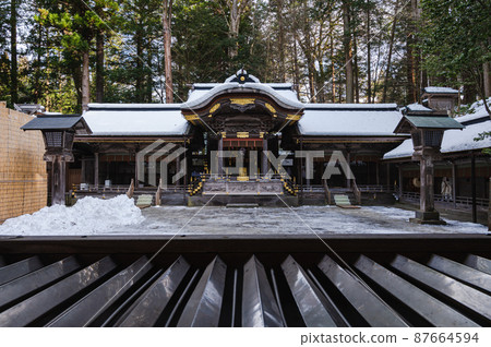 Suwa Taisha Upper Shrine Main Shrine Haiden 87664594