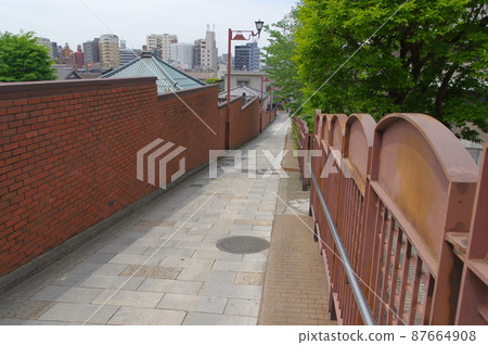 東京荒川區谷中的富士見坂 東京荒川區谷中的富士見坂 87664908