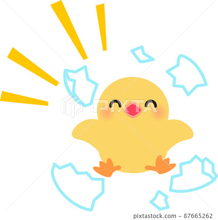 破殼的小雞角色 87665262