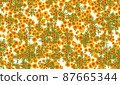 Pattern elegant template for fashion prints. 87665344