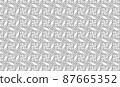 Pattern elegant template for fashion prints. 87665352