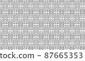 Pattern elegant template for fashion prints. 87665353