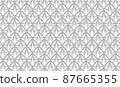 Pattern elegant template for fashion prints. 87665355