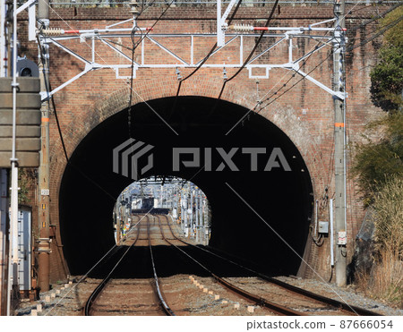 Sanyo Electric Railway Mega Station Tunnel Sanyo Electric Railway Mega Station Tunnel 87666054