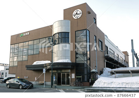 Tobetsu Station JR Tobetsu Station G13 South Exit On the day of the name change Ishikari Tobetsu Station Gakuentoshi Line Taguma Line 87666437