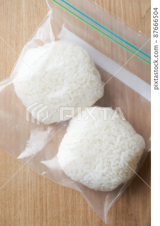 Rice wrapped in a wrap for storage Rice wrapped in a wrap for storage 87666504