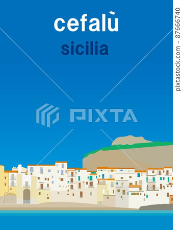 Cefalu sicilia 意大利 西西里 意大利 87666740