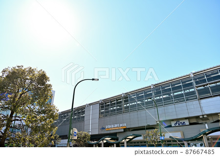 北越谷站（東口） 87667485