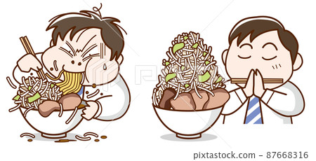 吃二郎拉麵的工薪族，生活習慣病後備軍 87668316