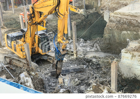 拆除工作建築拆除破碎機 拆除工作建築拆除破碎機 87669276