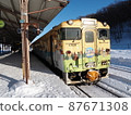 The story of drift ice at Abashiri Station on the JR Semmo Main Line 87671308