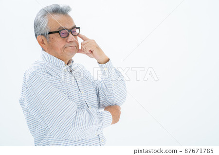 思考高級男性 87671785