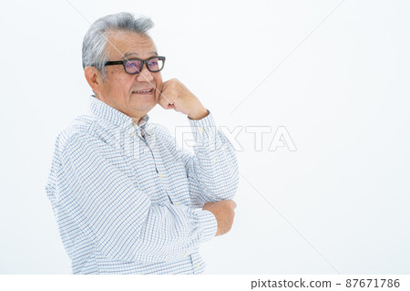 思考高級男性 87671786