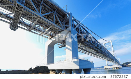 Onaruto Bridge (from Awaji Island side) 1 Onaruto Bridge (from Awaji Island side) 1 87672287