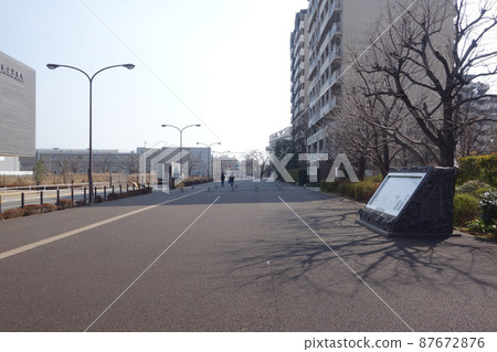 Historic Site Musashi Road, Higashiyama Road (Kokubunji City, Tokyo) 87672876
