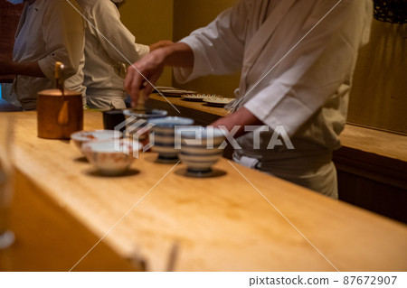 Itamae-san準備抹茶01 87672907