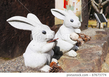 Izumo City, Shimane Prefecture "Izumo Taisha Rabbit" Izumo City, Shimane Prefecture "Izumo Taisha Rabbit" 87673774