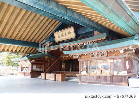 島根縣出雲市“出雲大社神樂殿” 87674369