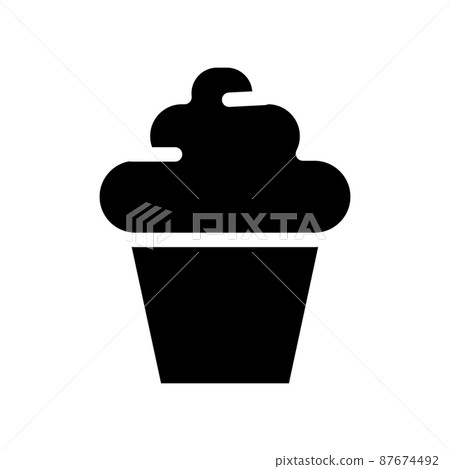 cupcake icon 87674492
