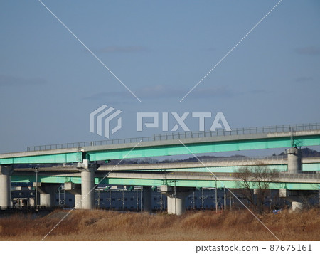 三陸高速公路和仙台北分道路的日府交界處 87675161