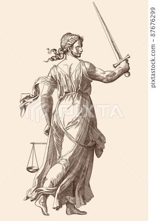 Themis goddess of justice 87676299