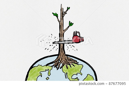 Deforestation stop 87677095