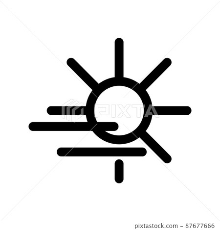 fog day icon fog day icon 87677666