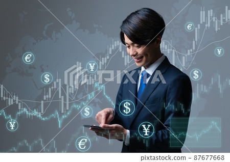 做外彙的年輕商人 87677668