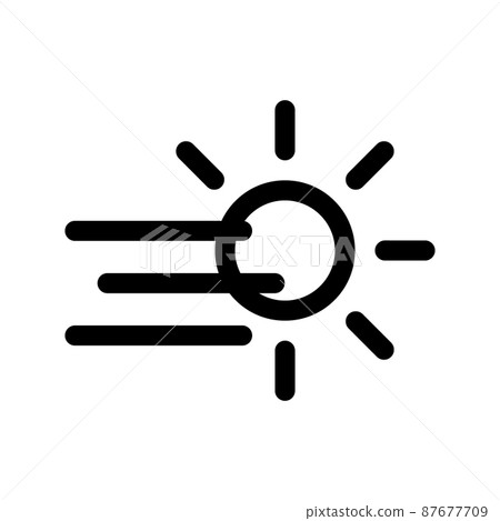 fog day icon 87677709