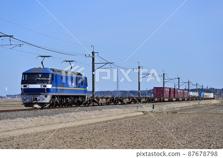 Narita Line Oto-Shimosa Kanzaki JR Freight EF210-330 (New Tsurumi) Narita Line Oto-Shimosa Kanzaki JR Freight EF210-330 (New Tsurumi) 87678798