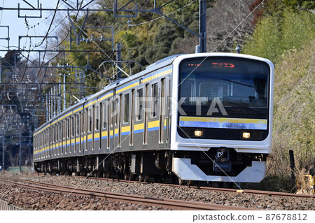 總武本線四街道物井JR東209系2100系C604組織（幕張） 87678812