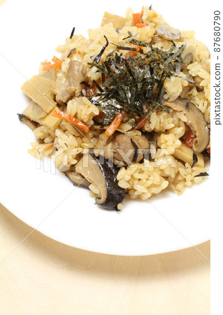 國美雞飯、白盤國美飯、白木木紋背 國美雞飯、白盤國美飯、白木木紋背 87680790