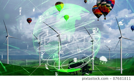 Environmental conservation technology and approaching global sustainable ESG 87681811