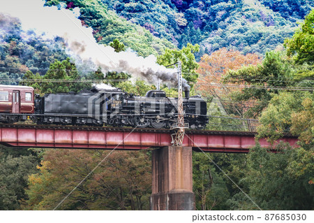 秩父鐵道 荒川鐵道 橫穿電車 秩父鐵道 荒川鐵道 橫穿電車 87685030