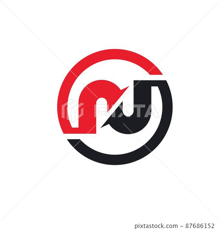 N or RJ Letter concept design icon Vector N or RJ Letter concept design icon Vector 87686152