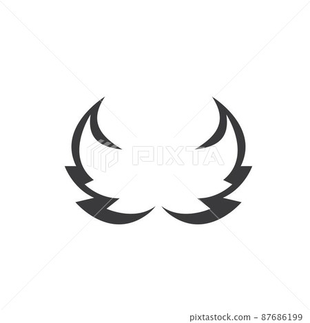 wings vector icon element concept design wings vector icon element concept design 87686199