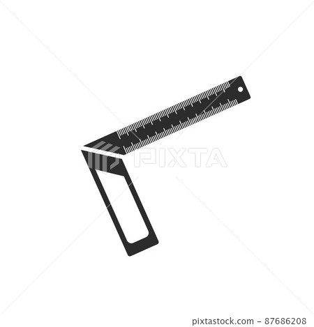 corner ruler icon vector illustration design template corner ruler icon vector illustration design template 87686208