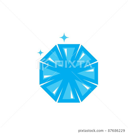 Diamond  vector icon illustration design 87686229