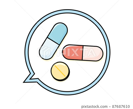 Medicine Oral medicine Vector illustration 87687610