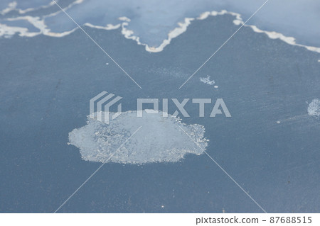 The car's paint is peeled off The car's paint is peeled off 87688515