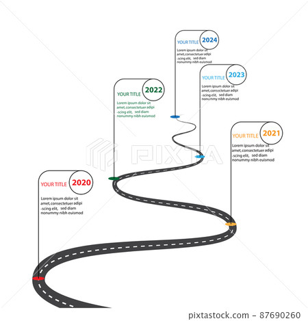 Timeline infographics template vector illustration Timeline infographics template vector illustration 87690260