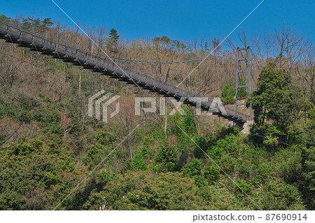 《Shimane Prefecture》 Prefectural Natural Park Demon Tongue Earthquake Scenery [April] 87690914