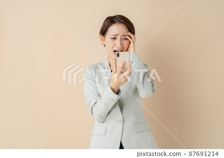 Women's business surprise shock 87691214