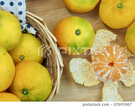 fresh organic fruit tangerine fresh organic fruit tangerine 87695067